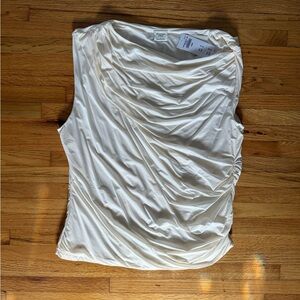 NWTAbercrombie and Fitch Skimming Twist Draped Top Size Large